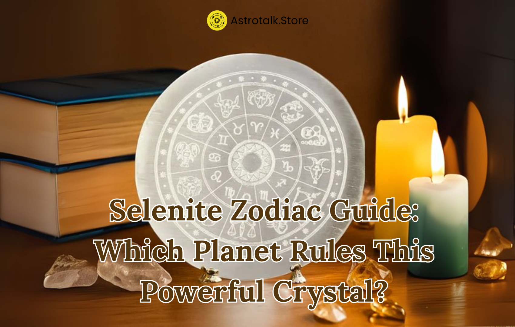 Selenite Zodiac Guide