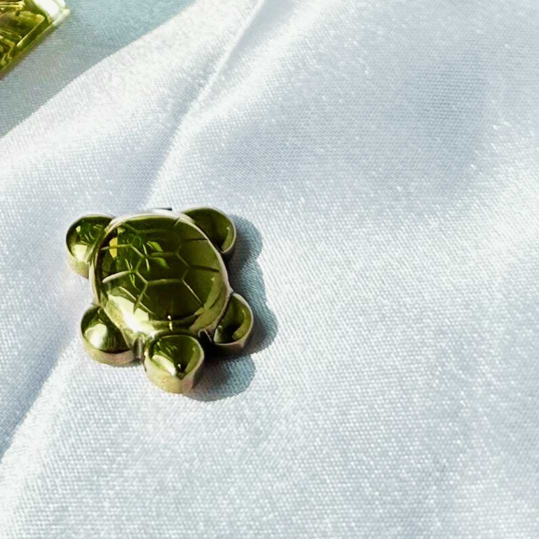 Pyrite Money Magnet Tortoise