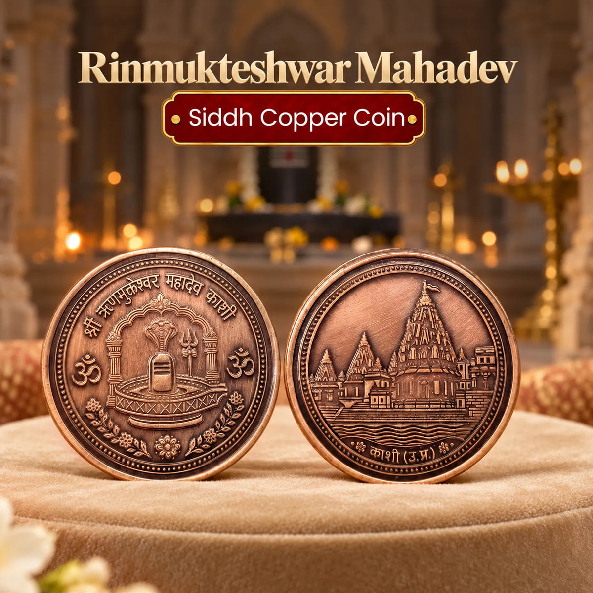 Rinmukteshwar Mahadev Siddh Copper Coin – Pre-Siddhi Booking