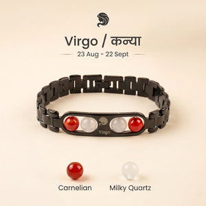 Virgo Zodiac Metal Bracelet