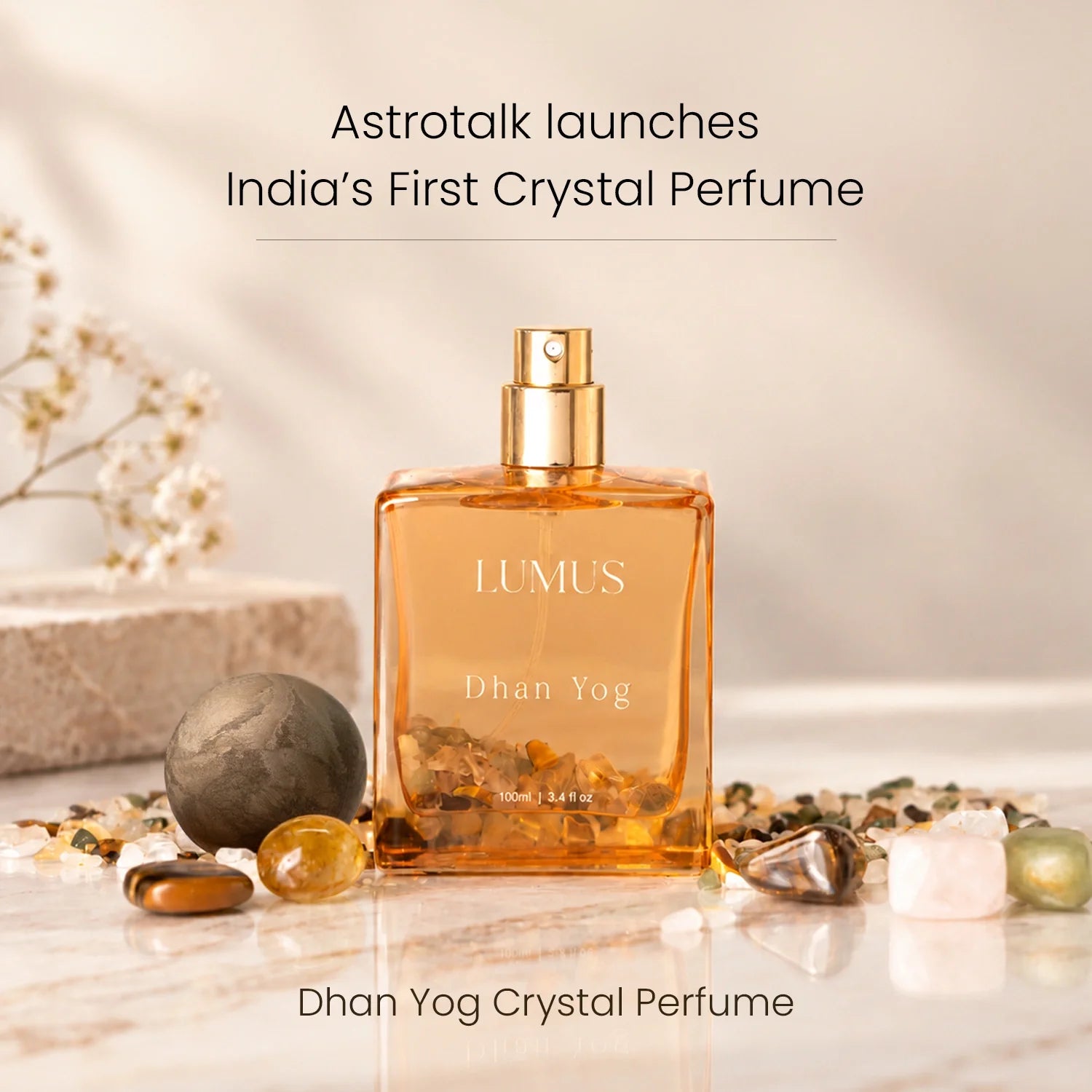 Dhan Yog Crystal Perfume by LUMUS