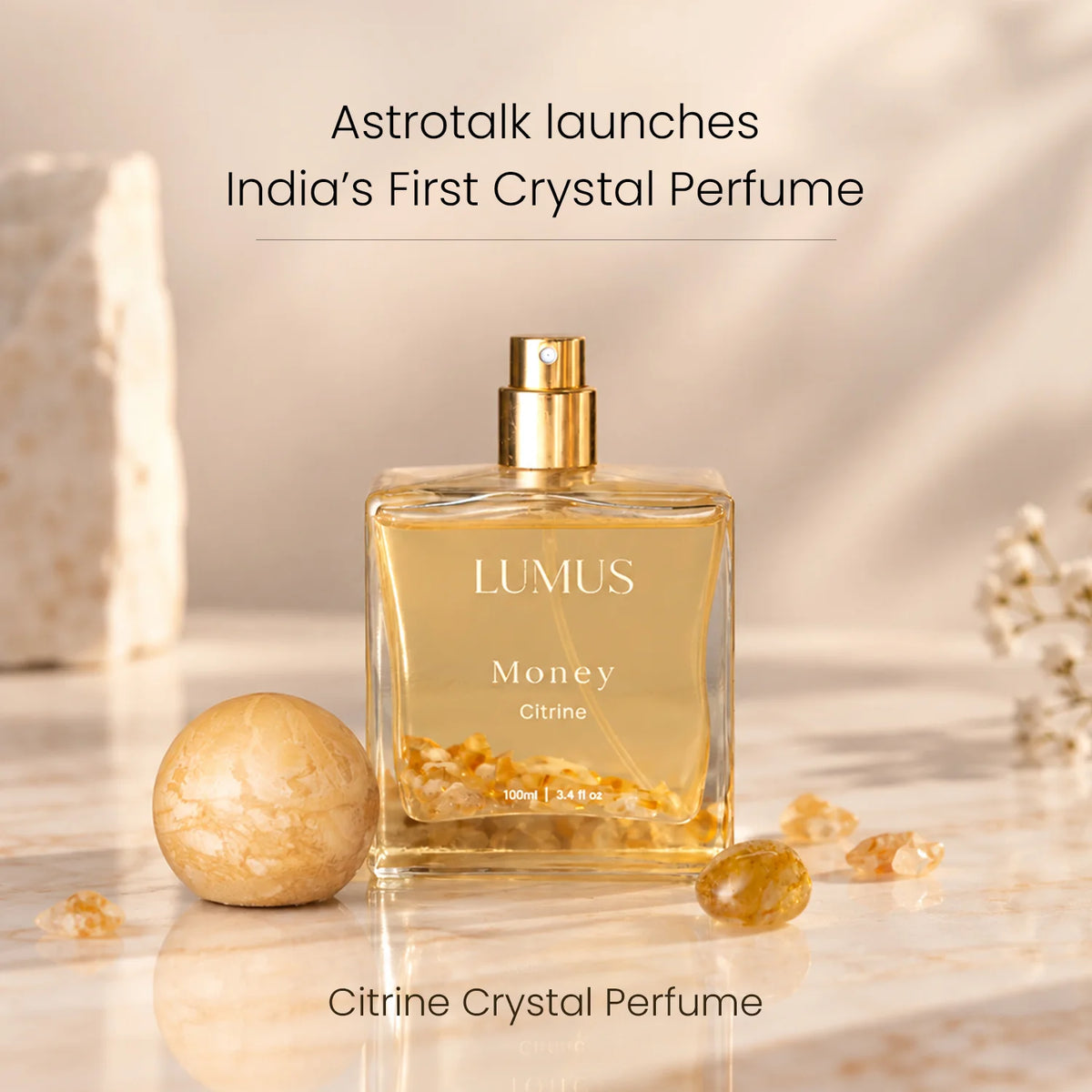 Citrine Crystal Perfume by LUMUS