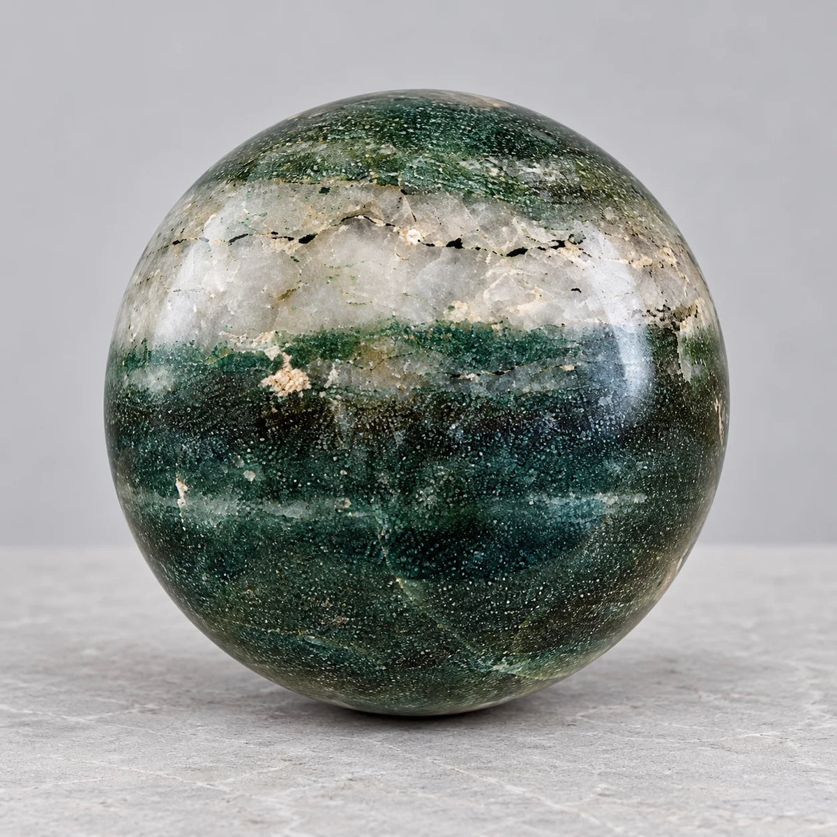 Green Aventurie small Crystal Ball