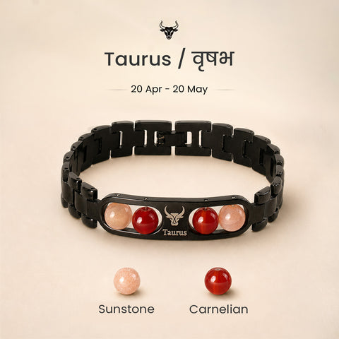 Taurus Zodiac Metal Bracelet