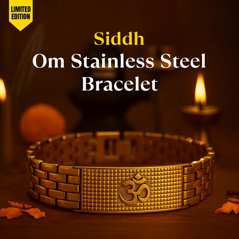 Siddh Om Stainless Steel Bracelet