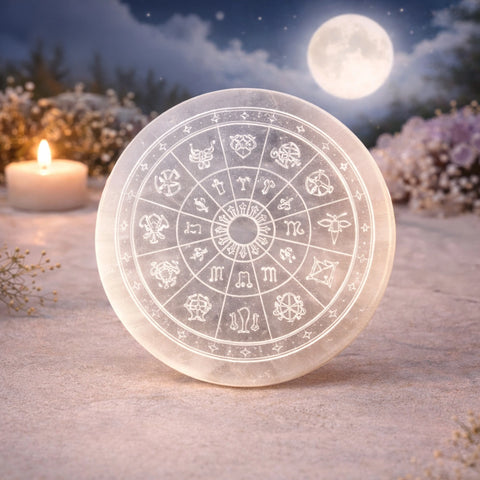 Energised Selenite Plate - 10x Stronger