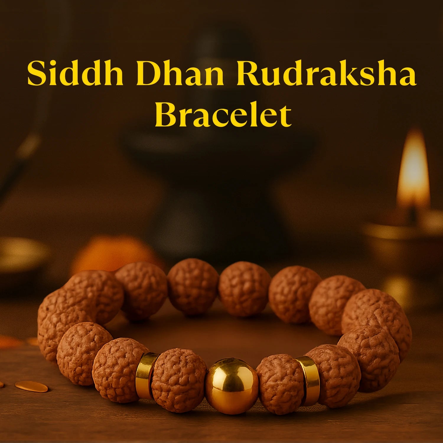 Kashi Siddh Dhan Rudraksha Bracelet