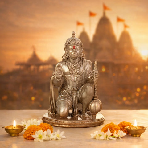 Limited Edition Siddh Triveni Hanuman Murti Gold