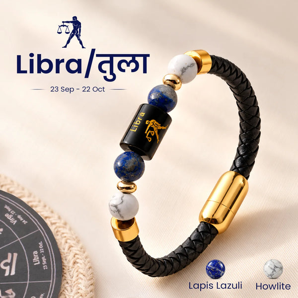 Libra Neo Leather Bracelet