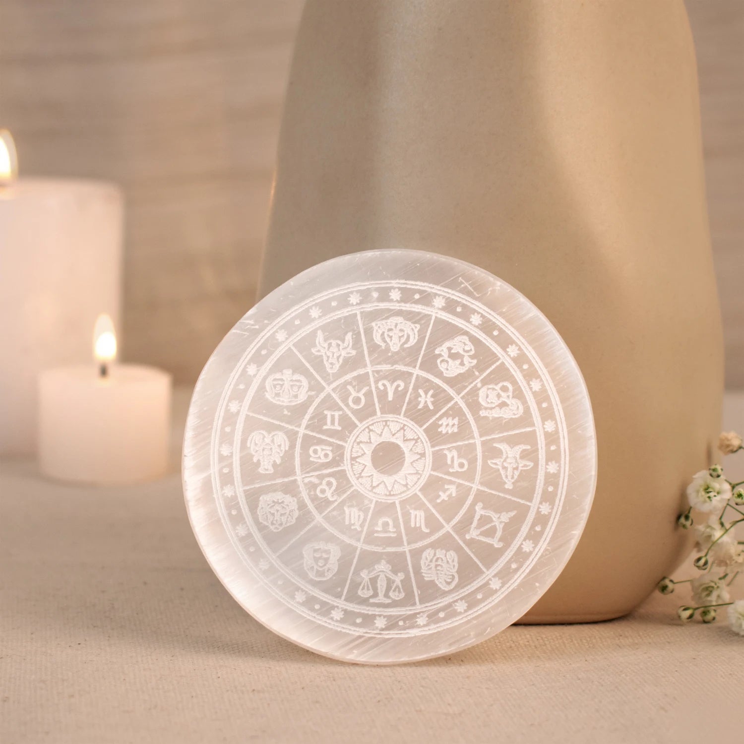 Selenite Crystal Recharging Plate