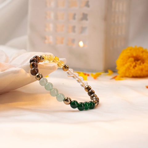 Dhan Yog Bracelet (Women - 6mm Beads)