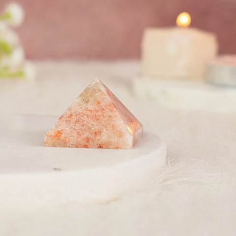 100% Pure Sun Stone Pyramid