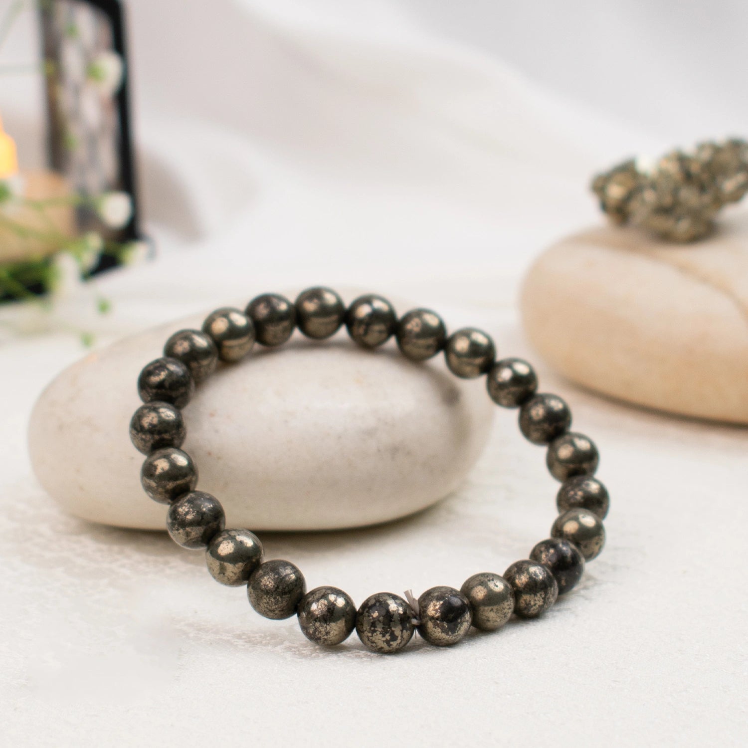 Raw Pyrite Bracelet - Image 1