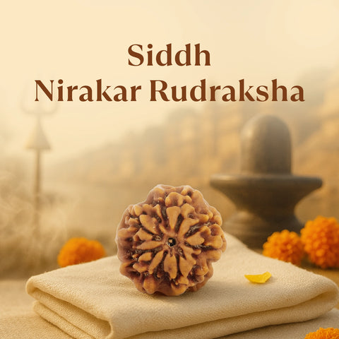 Kashi Siddh Nepal Origin Nirakar Rudraksha (0 Mukhi) -  18mm - 22mm