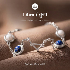 Libra (तुला राशि) Zodiac Constellation Bracelet for Women
