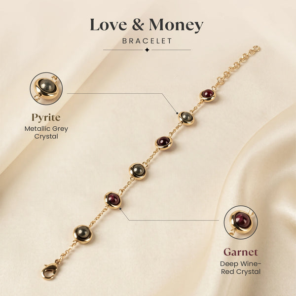 Love & Money Metal Bracelet for Women