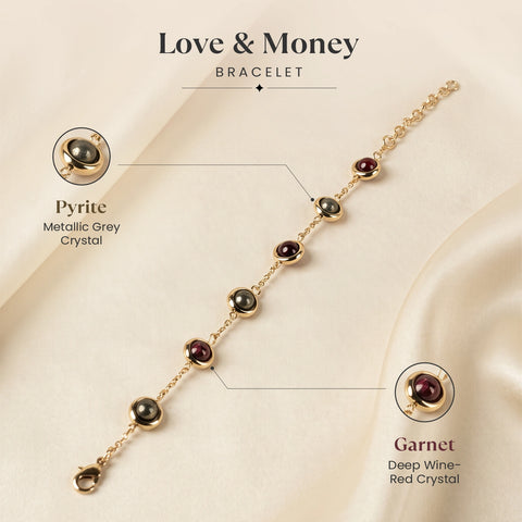 Love & Money Metal Bracelet for Women