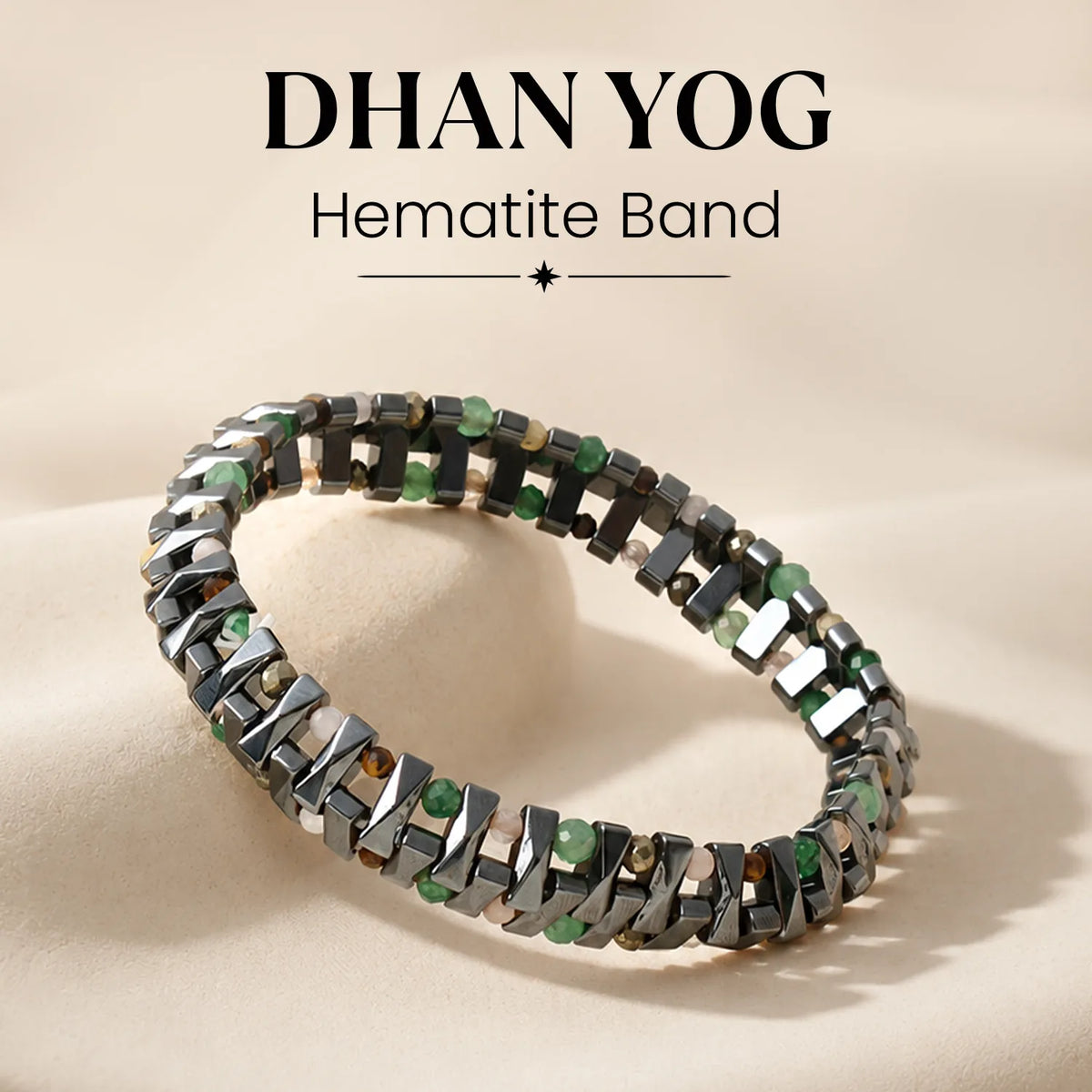 Dhan Yog Hematite Band