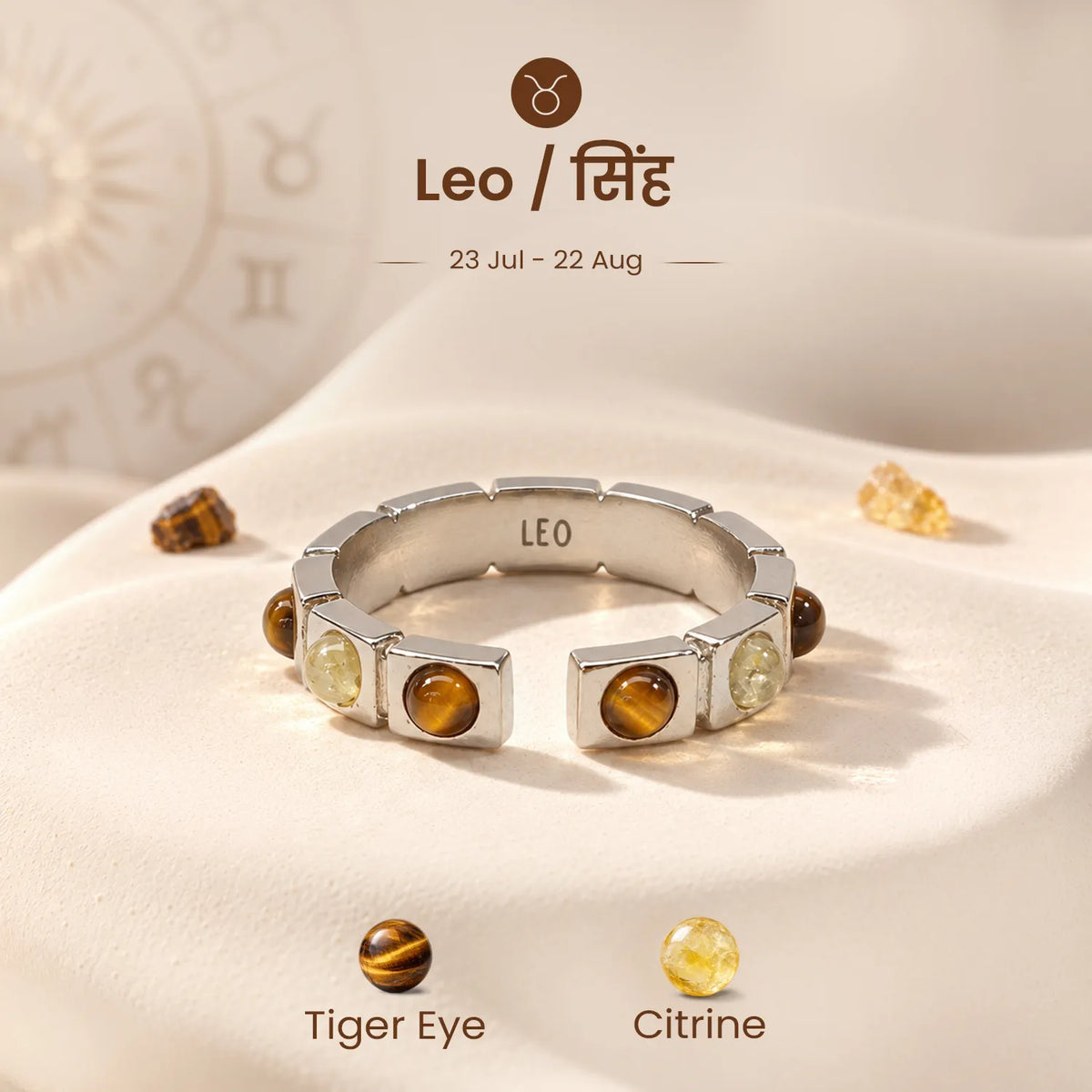Leo Stud Ring