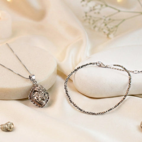 Princess Combo with Pyrite Anklet and Pendant