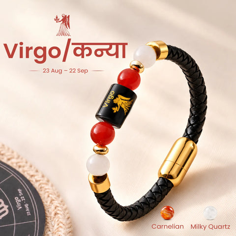 Virgo Neo Leather Bracelet