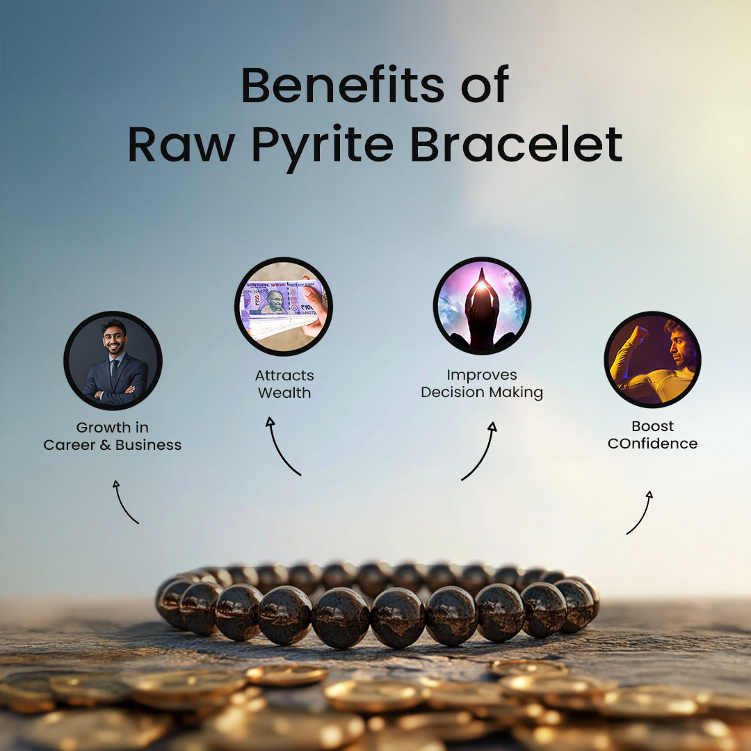 Raw Pyrite Bracelet