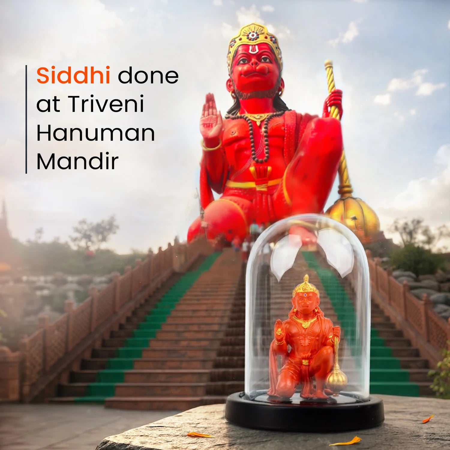 Siddh Triveni Hanuman Murti