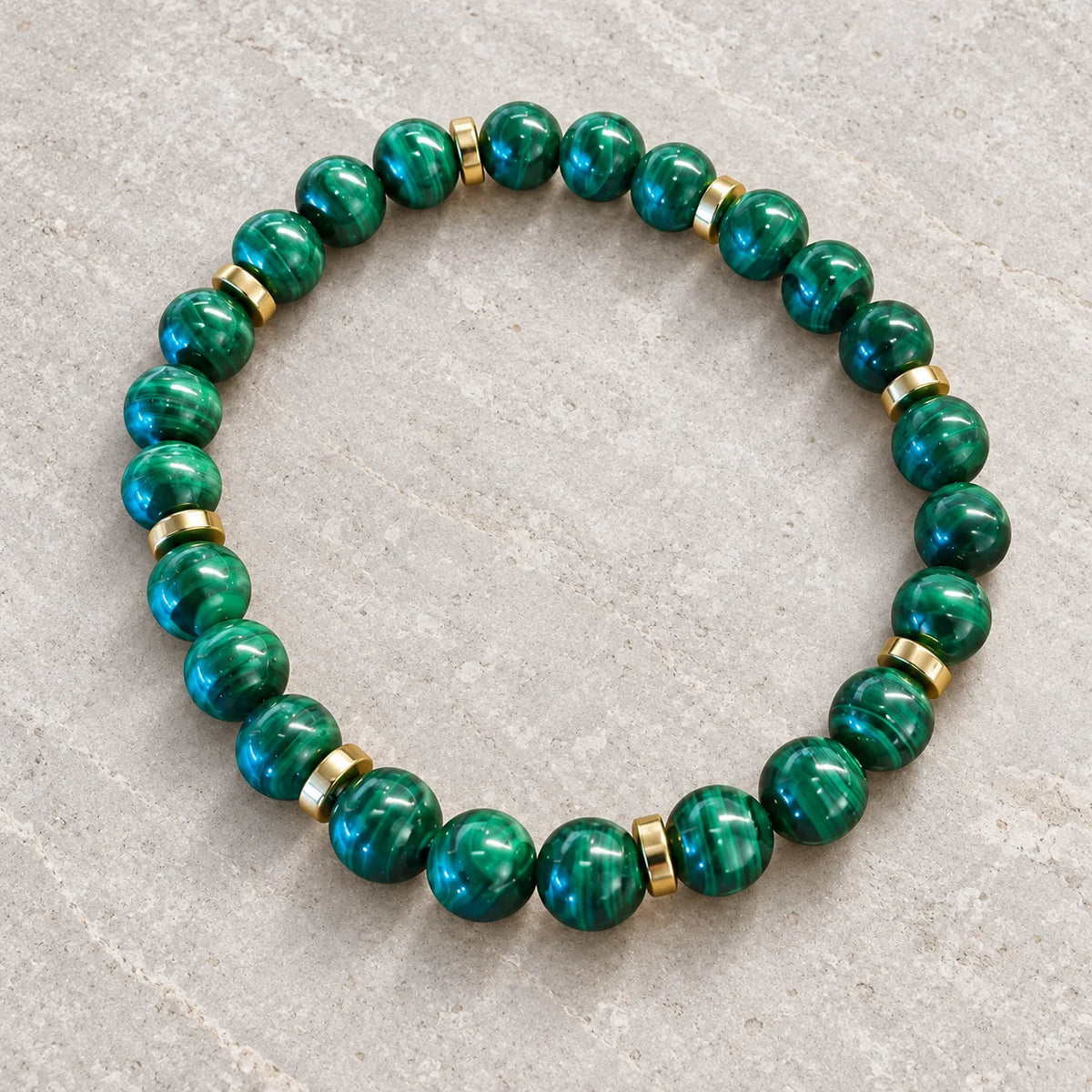 Melachite 8mm Bracelet