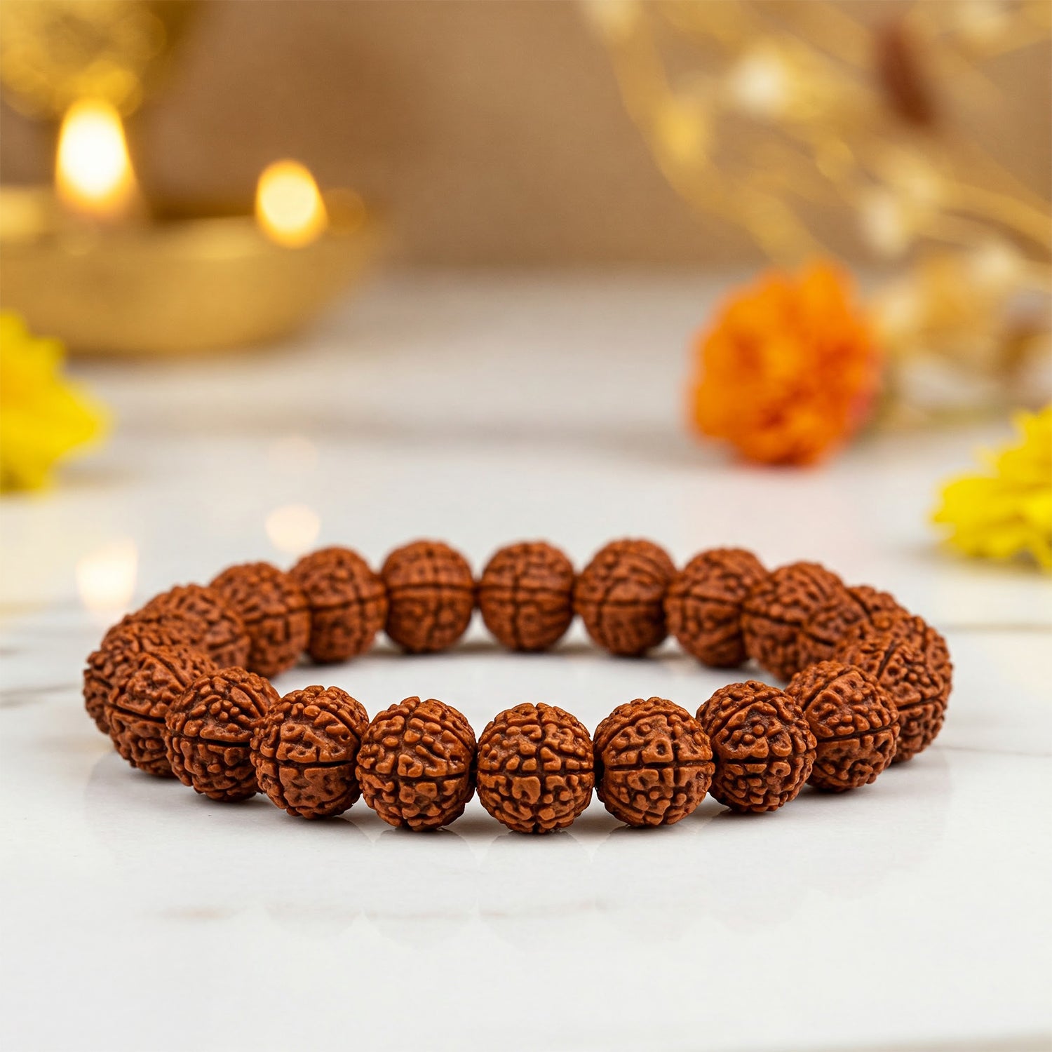 7 Mukhi Rudraksha Bracelet- Bracelet.