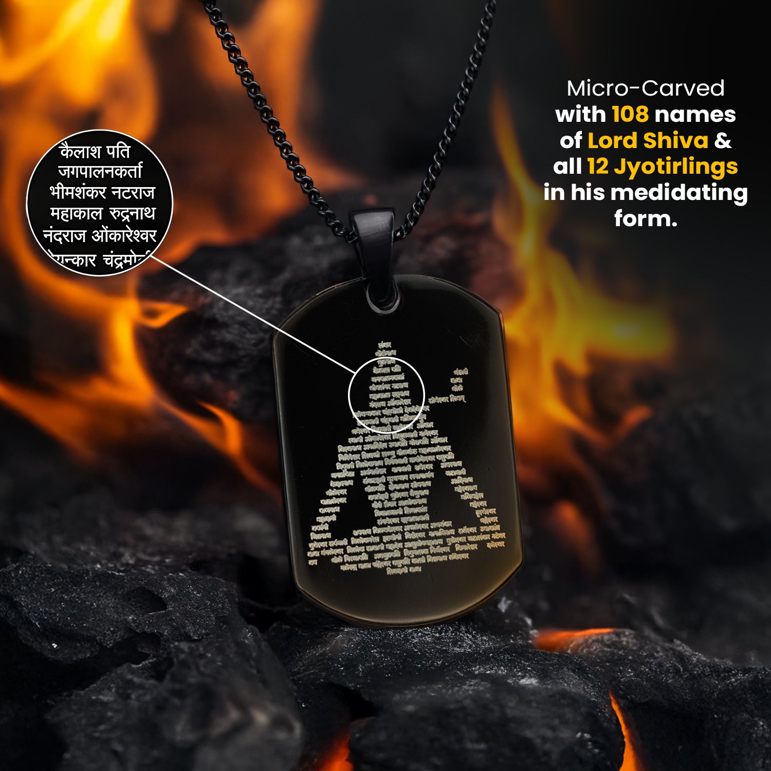 Shiv ji Kavach- Pendant.