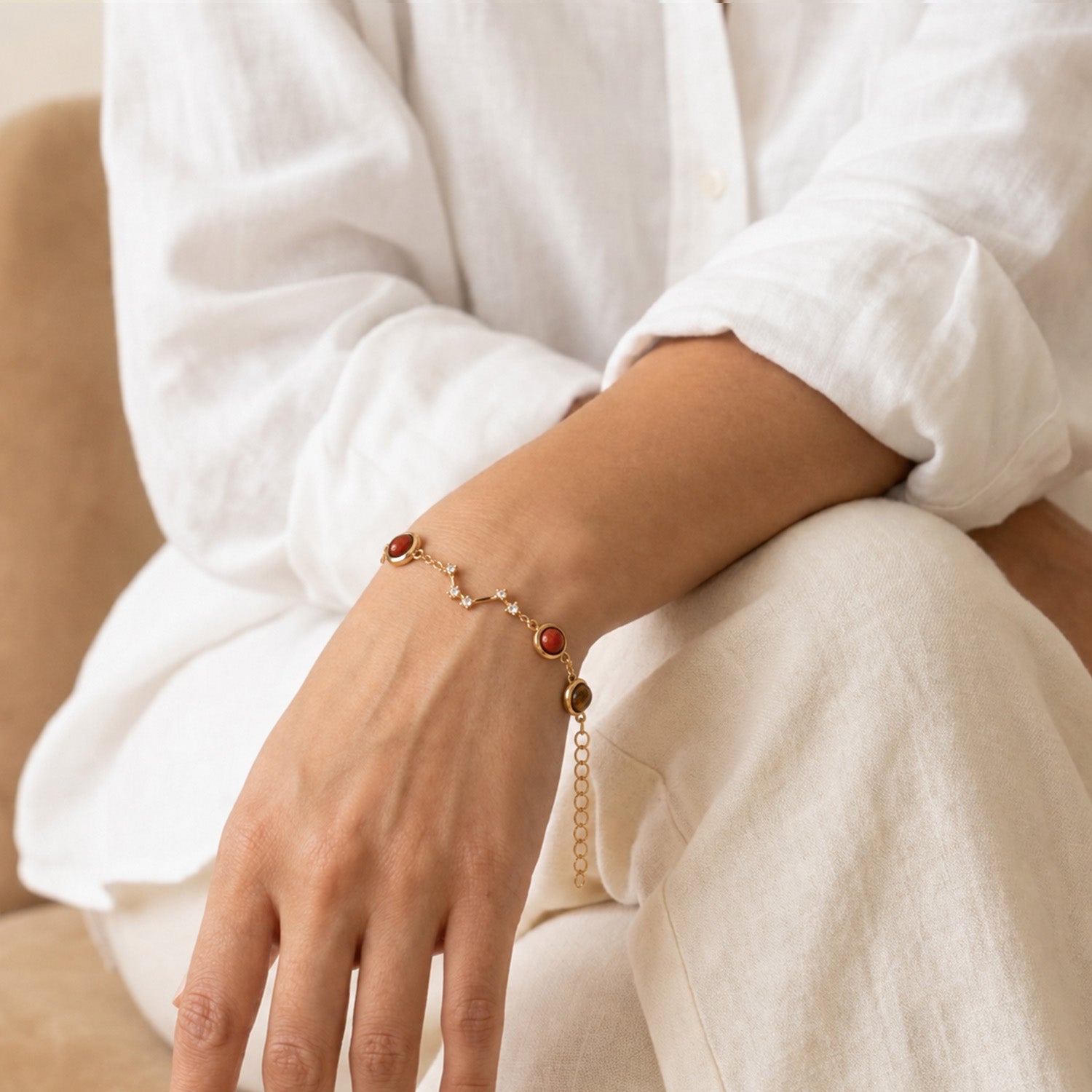 Aries (मेष राशि) Zodiac Constellation Bracelet for Women
