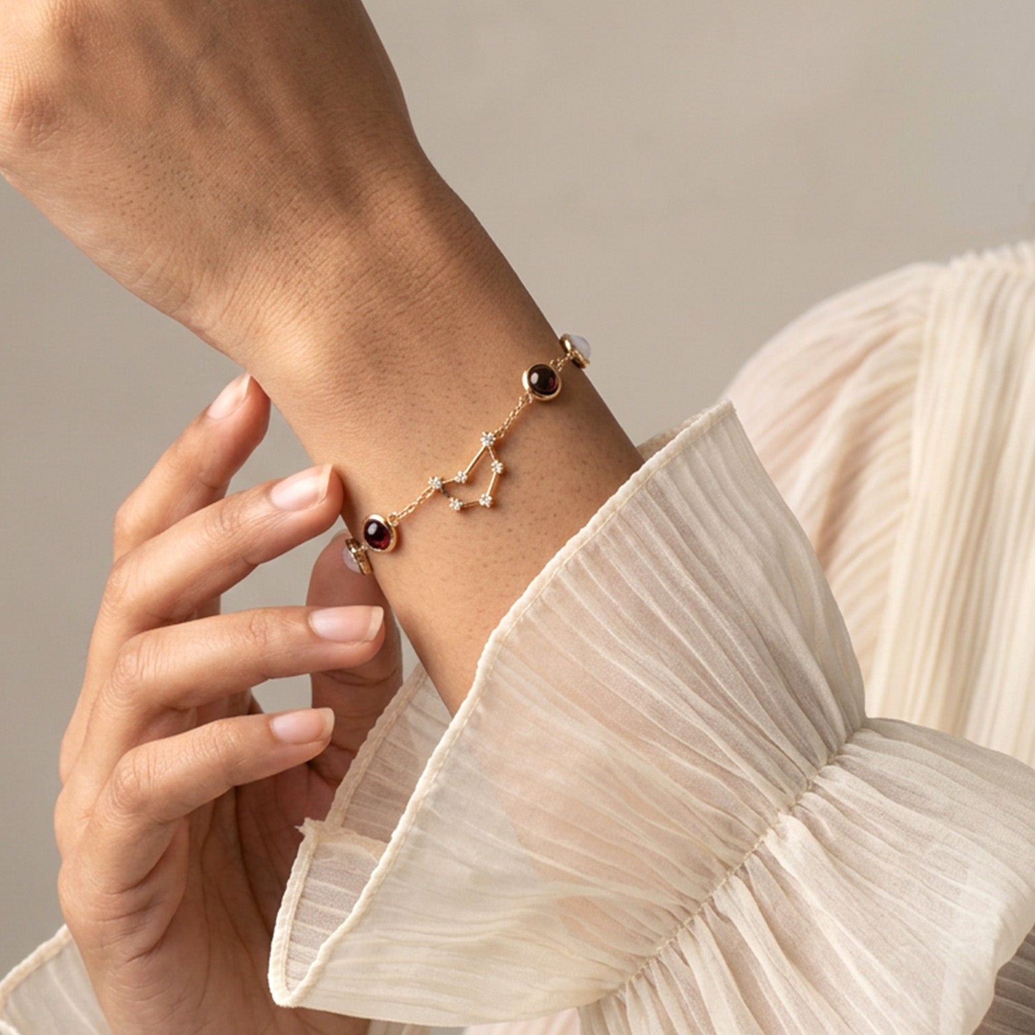Capricorn (मकर राशि) Zodiac Constellation Bracelet for Women