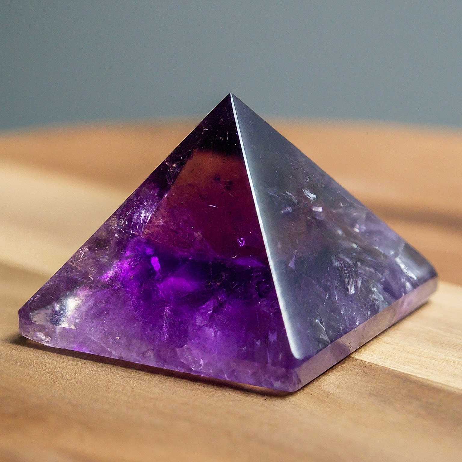 Amethyst Pyramid- Pyramid.