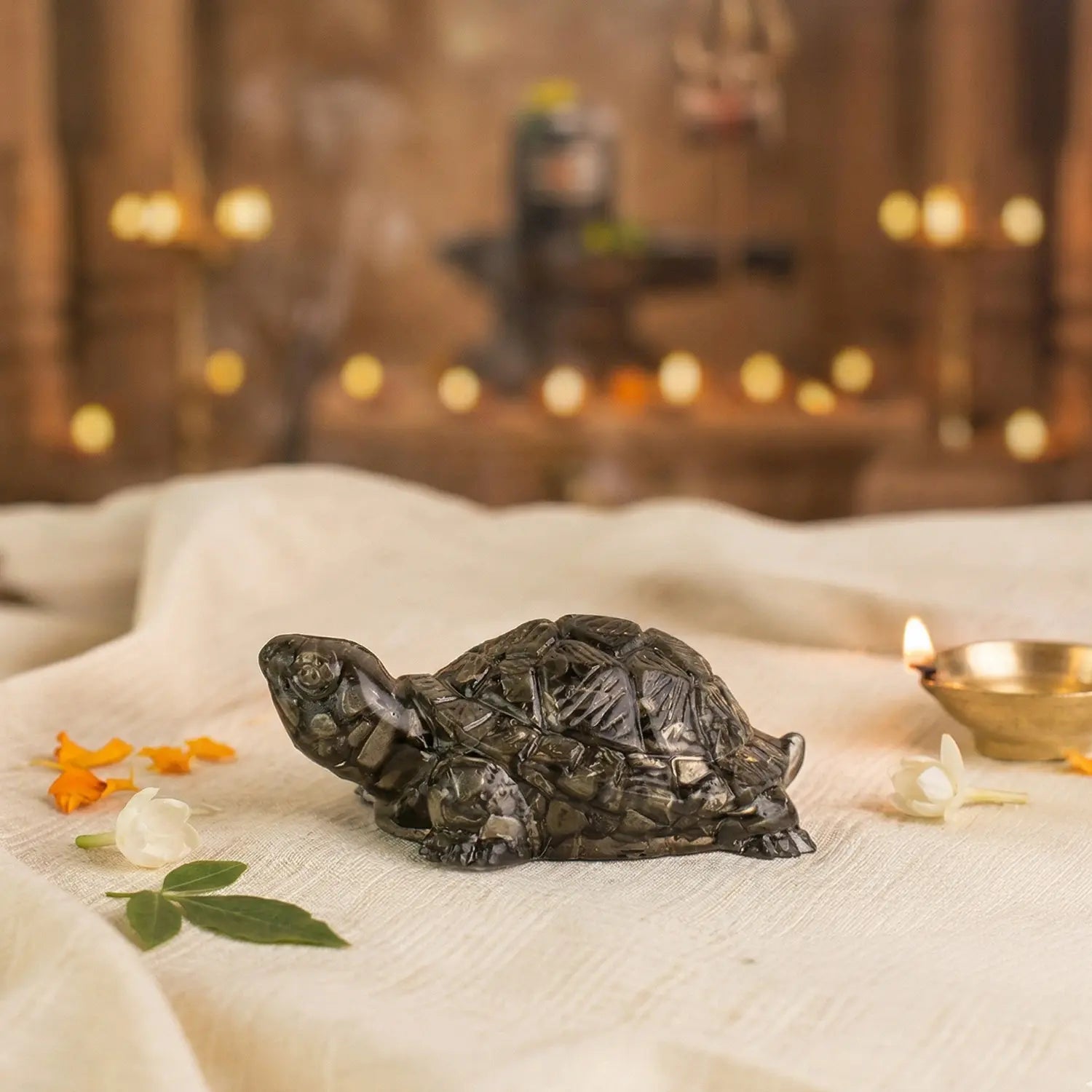 Rinmukteshwar Siddh Pyrite Tortoise