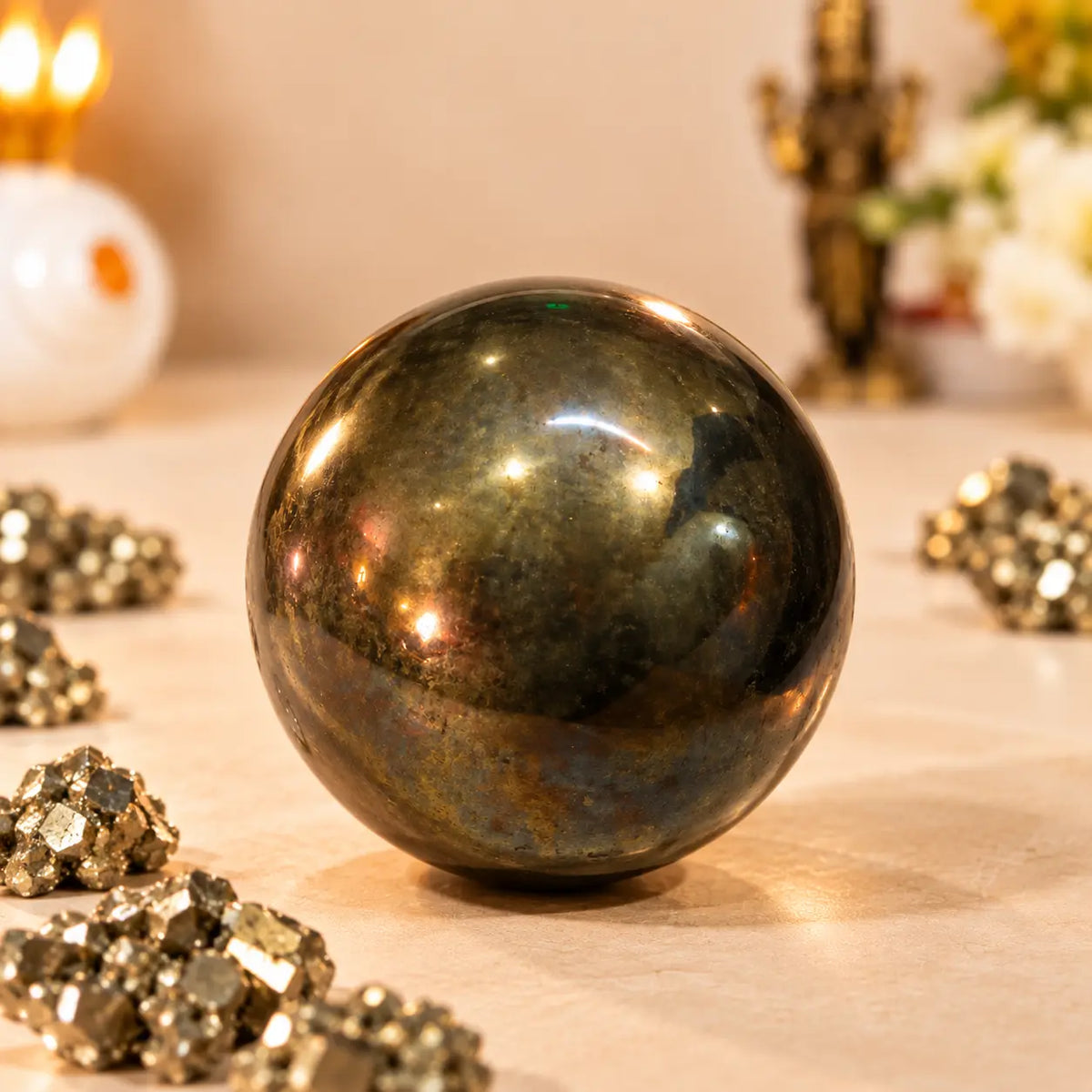 Pyrite Crystal Ball