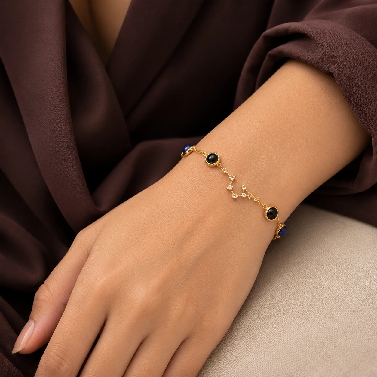 Sagittarius (धनु राशि) Zodiac Constellation Bracelet for Women