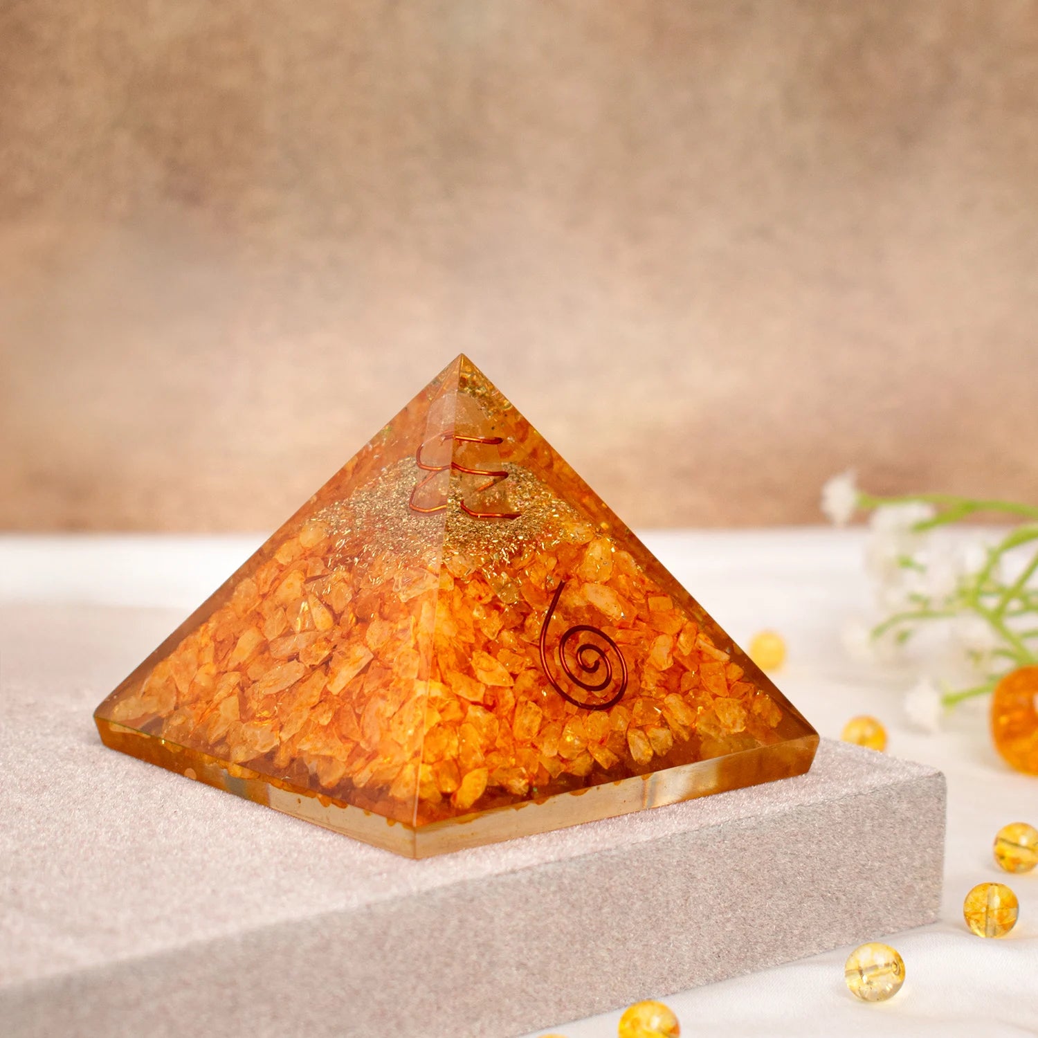 Citrine Pyramid