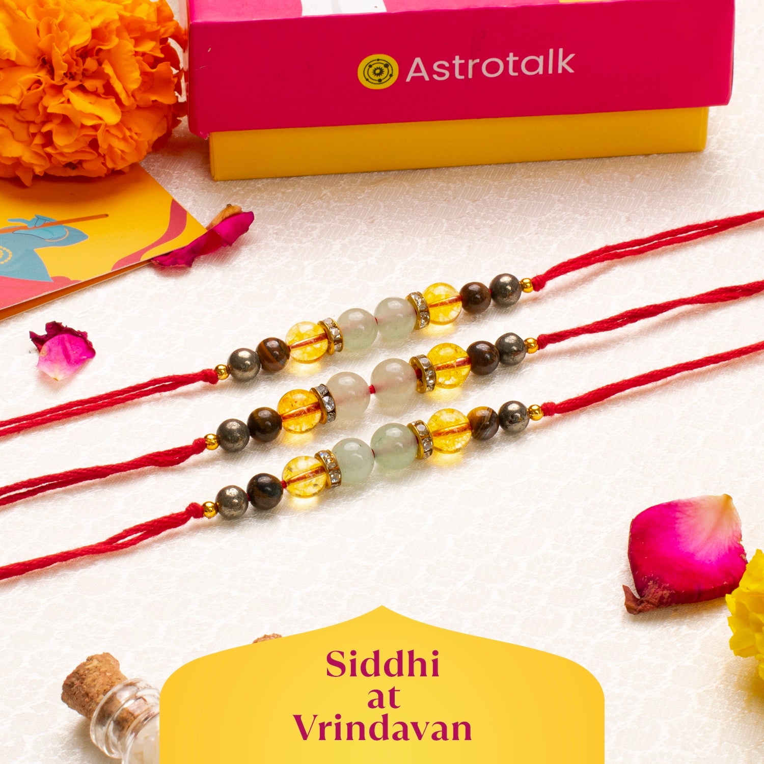 Siddh Dhan Yog Rakhi - Pack of 3