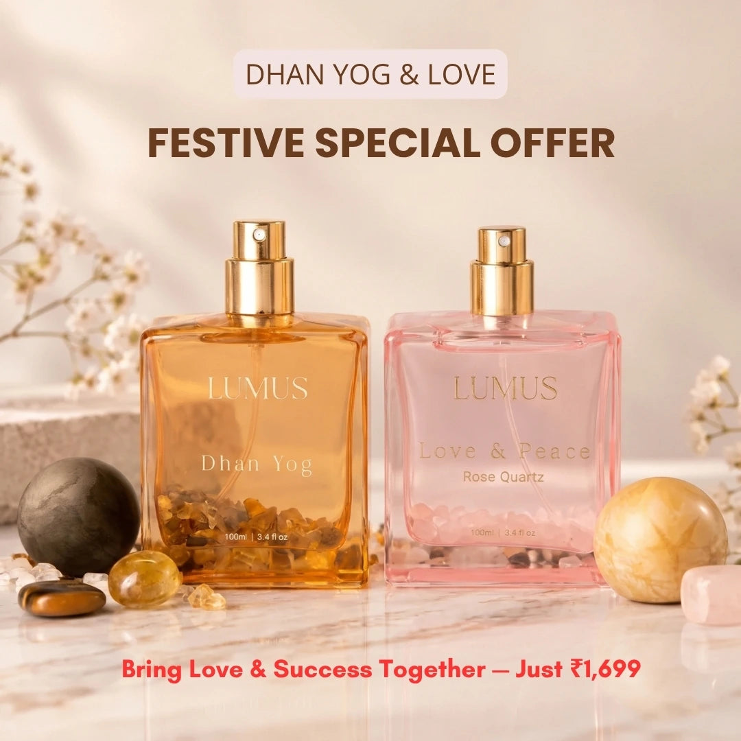 Dhan Yog & Love Crystal Eau de Parfum Combo (Set of 2) – 2 × 100 ml