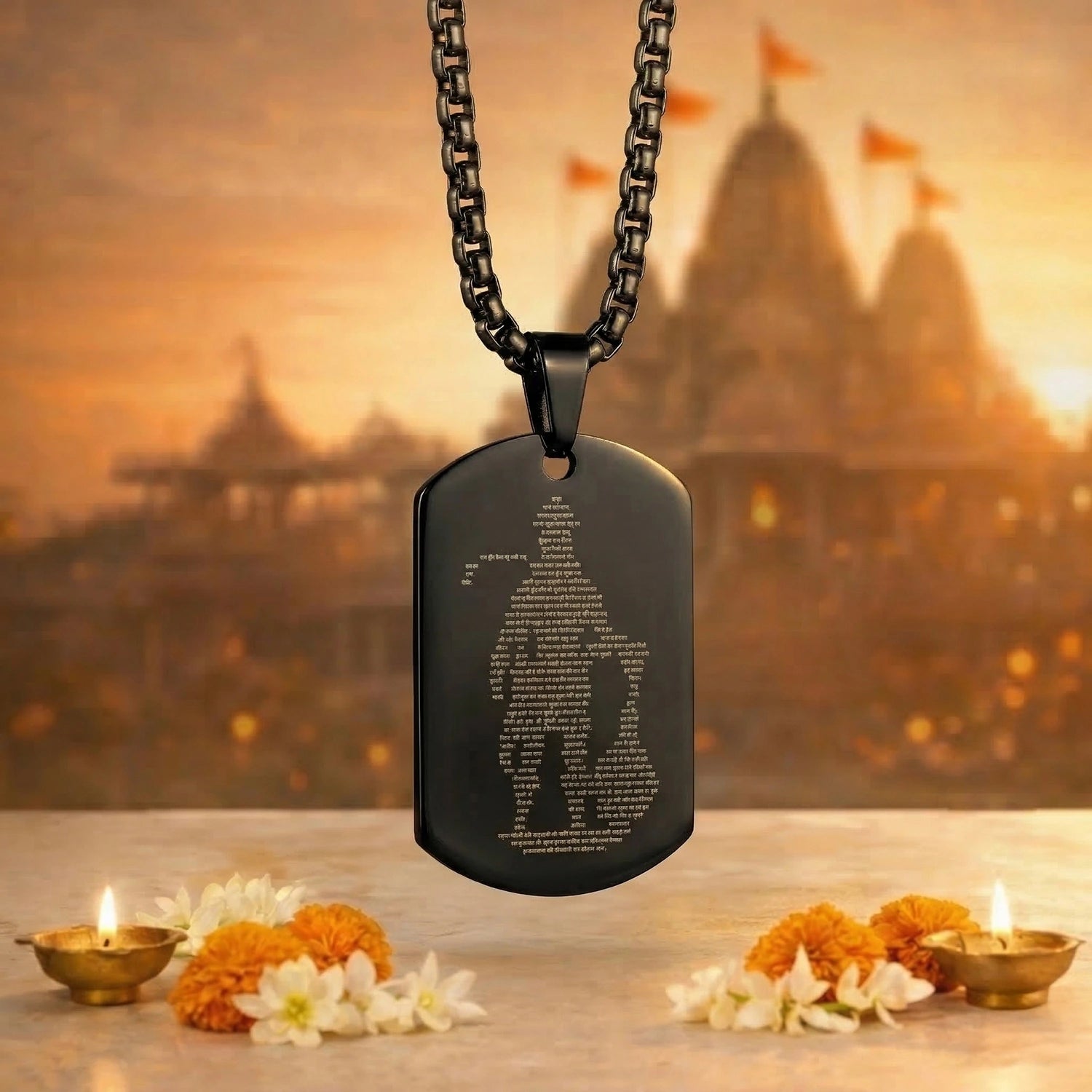 Siddh Hanuman Chalisa Kavach (Black)