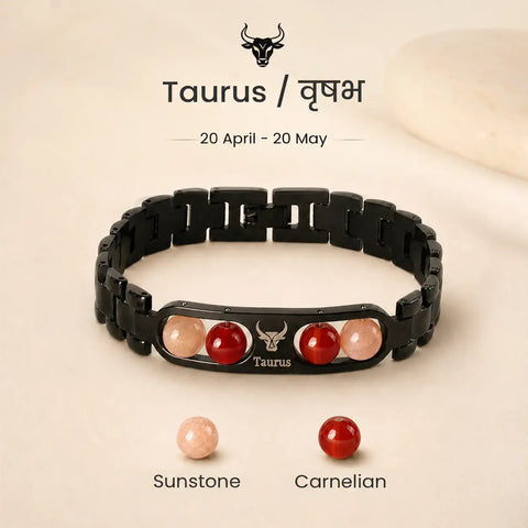 Taurus Zodiac Metal Bracelet