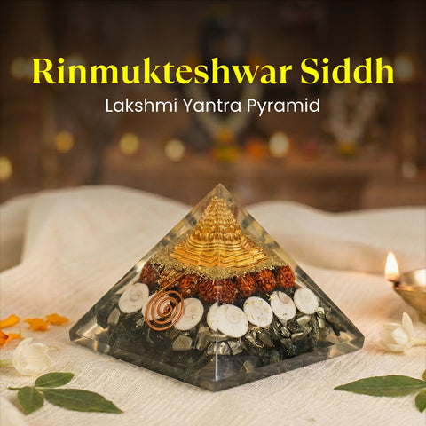 Rinmukteshwar Siddh Lakshmi Yantra Pyramid