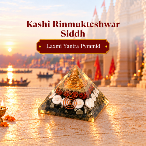 Rinmukteshwar Siddh Lakshmi Yantra Pyramid