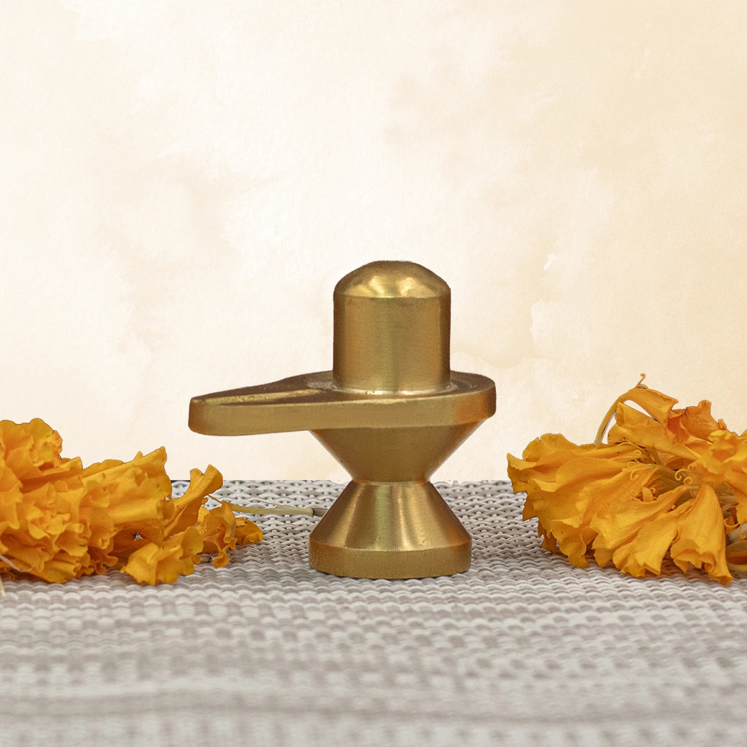 Brass Shiva Lingam
