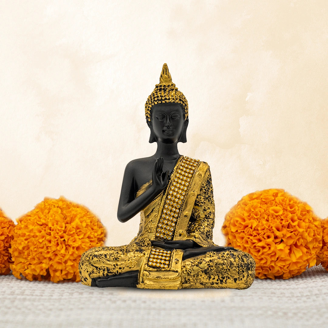 Meditating Buddha Murti