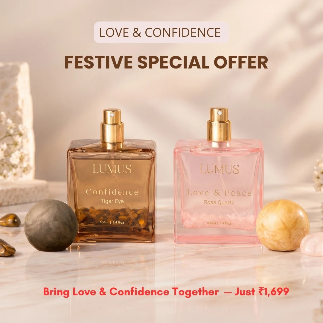 Love Crystal & Confidence Eau de Parfum Combo (Set of 2) – 2 × 100 ml
