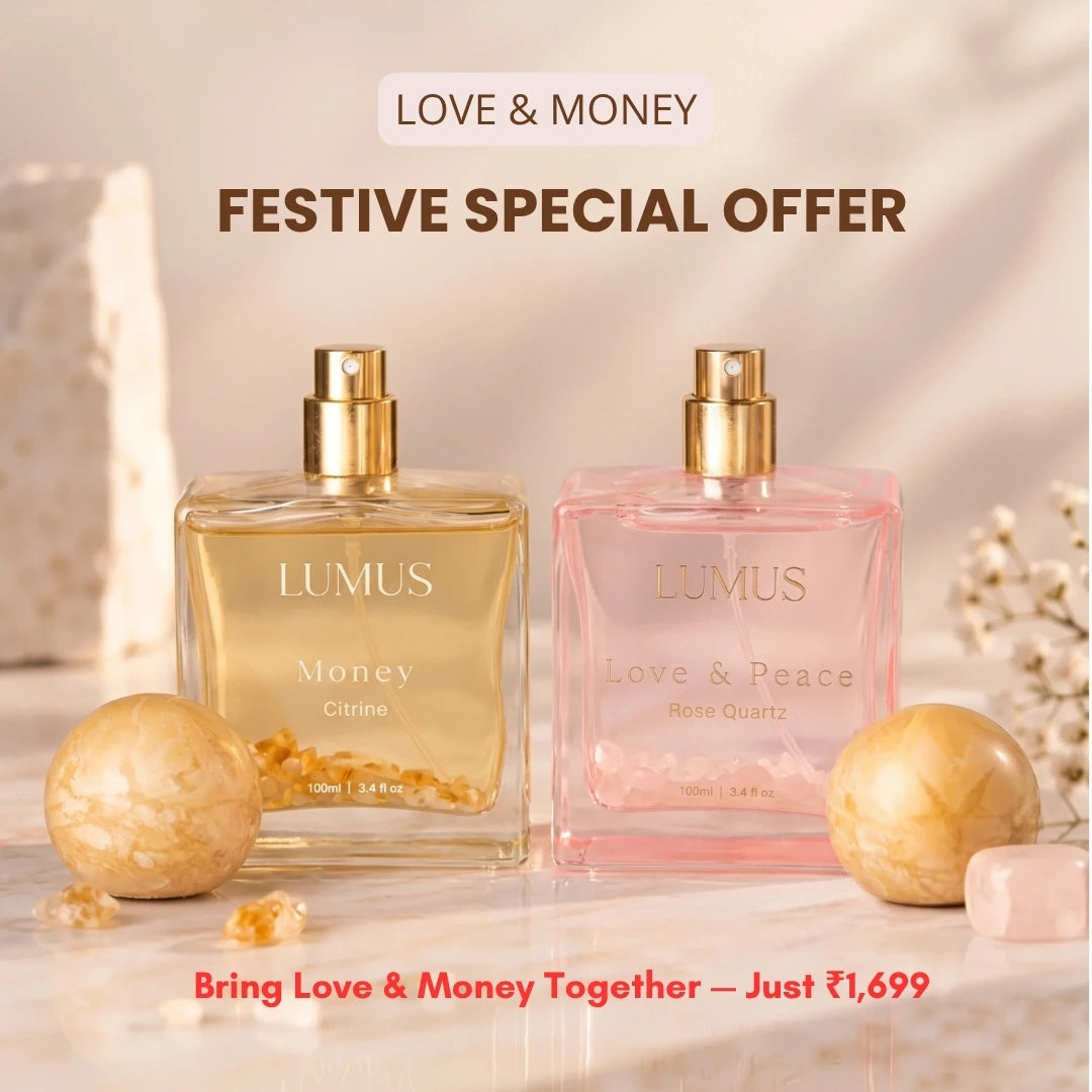 Love & Money Crystal Eau de Parfum Combo (Set of 2) – 2 × 100 ml