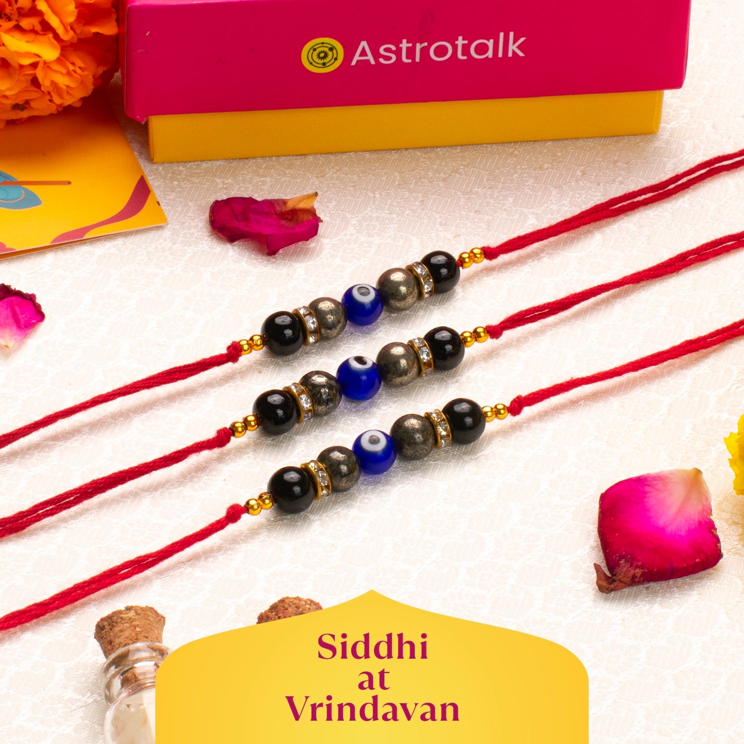 Siddh Raj Yogi Rakhi - Pack of 3