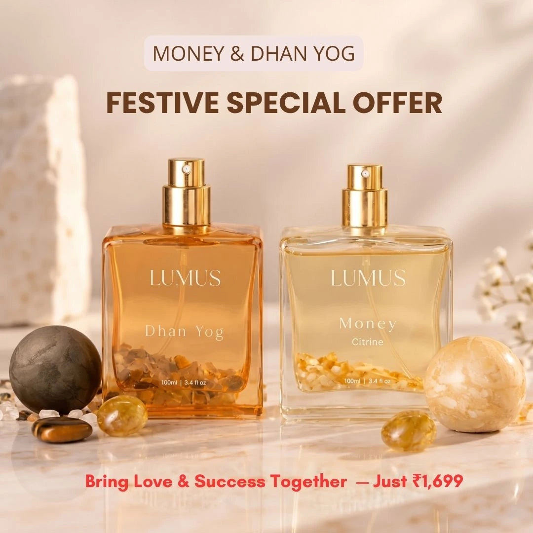 Money & Dhan Yog Crystal Eau de Parfum Combo (Set of 2) – 2 × 100 ml