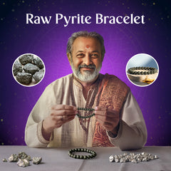 Raw Pyrite Bracelet